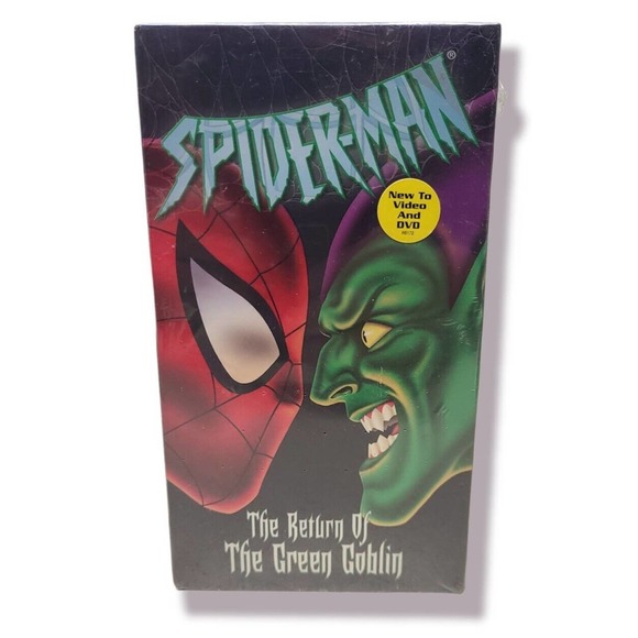 Spider-Man The Return of the Green Goblin VHS, 2002 Factory Sealed MISB NEW